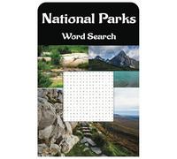 National Parks Word search Book: National Parks Word Search Puzzle Book: Word Searches with Easy-to-Read Print about America's National Treasures, Natural Landscapes, and outdoors