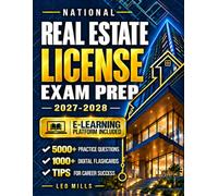 National Real Estate License Exam Prep: Walk in Knowing What the Salesperson Licensing Test Asks | An Explanation Under Every Answer, Plus an E-Learning Platform of Practice Questions and Flashcards