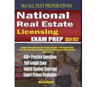 National Real Estate Licensing Exam Prep 2026-2027: Complete Study Guide with 320+ Practice Questions, 4 Full-Length Practice Tests, Real Estate Math ... Strategies for the National Real Estate Exam.