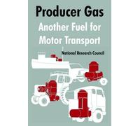 National Research Council Producer Gas (Tascabile)