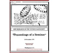 National Security Agenc New Research on the Voynich Manuscrip (Copertina rigida)