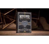 National Theory 11 Lusso Carte Da Gioco Nero Oro Magia Trucchi Sigillato N