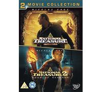 National Treasure 1 and 2 (DVD) Justin Bartha Bruce Greenwood David Dayan Fisher