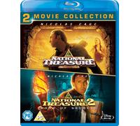 National Treasure 1 and 2 (Blu-ray) Justin Bartha Bruce Greenwood Ed Harris
