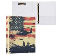 National Vietnam War Veterans Day A Elicottero Uccello 1 e 1/2 pollice Raccoglitore 3 anelli con Appunti 1/2 Pack assortiti Raccoglitori Copertina rigida