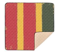 National Vietnam War Veterans Day Army 1 grande robusto tappetino da gioco per bambini per pavimento impermeabile attività intrattenimento tappetino per neonati neonati bambini, 127 x 127 cm