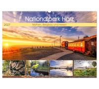 Nationalpark Harz - Mythen, Bergbau und Hexen (Wandkalender 2027 DIN A2 quer), CALVENDO Monatskalender: Mystischer Harz: Bergbau & Hexensagen