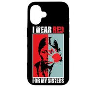 Native America MMIW Awareness - Indosso Rosso Per Le Mie Sorelle Custodia per iPhone 16