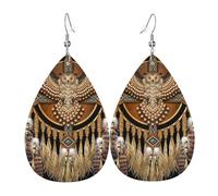 Native American Art Medicine Wheel Donna Orecchino A Gancio Lunghi Orecchini Grandi Orecchini Pendenti Per Regalo Fori Multipli Matrimonio