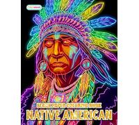 Native American Black Paper Coloring Book: Beautiful Cultural Patterns, Nature Scenes, and Decorative Artwork