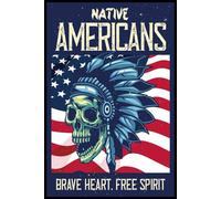 Native American Heritage Day Brave Heart Notebook: Minimalist 6"x9" Journal with 110 College-Ruled Pages - Ideal for Writing, and Everyday Notes