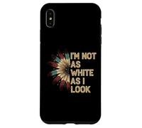 Native American Heritage Day I'm Not As White As I Look Custodia per iPhone XS Max