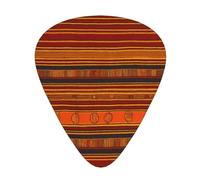 Native American Pattern Print12 - Accordatore professionale per chitarra, basso e modalità di accordatura cromatica