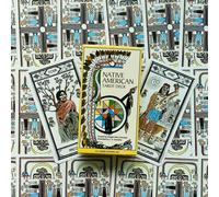 NATIVE AMERICAN Tarot Deck 78 Carte di US Games Systems con Libro Guida