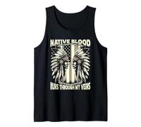 Native Blood Runs Through My Veins Canotta