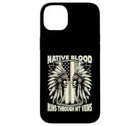 Native Blood Runs Through My Veins Custodia per iPhone 14 Plus