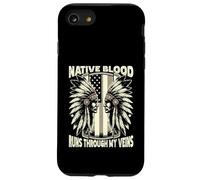 Native Blood Runs Through My Veins Custodia per iPhone SE (2020) / 7 / 8
