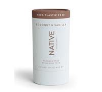 Native Deodorante senza plastica | Deodorante naturale per uomo e donna, privo di alluminio con bicarbonato di sodio, probiotici, olio di cocco e burro di karitè | cocco e vaniglia