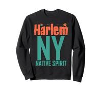 Native Harlem NY Spirit Tee Arrows Tribal Vibe Donna Uomo Felpa