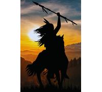 Native Indigenous Inspired Notebook: Pocket-size 4" x 6" notebook. 101 lined pages for daily reminders, ideas, etc. Stocking stuffer, gift.