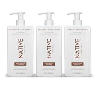 Native Shampoo per Uomini e Donne senza Siliconi e Solfati - Profumo Cocco e Vaniglia - Shampoo Idratante - Dona ai Capelli Secchi una Lucentezza Morbida e Sana (3 Pack, 488 ml)