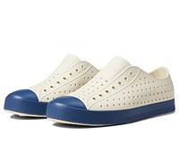 Native Shoes Jefferson Child GLMC01SP12 - Scarpe da ginnastica unisex per bambini, Bianco Os Blu Confine, 38.5/39 EU