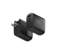 Native Union 67W USB-C PD 3-Port Fast GaN Wall caricabatt. FAST-PD67-BLK-2CA