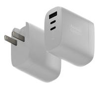 Native Union 67W USB-C PD 3-Port Fast GaN Wall caricabatt. FAST-PD67-WHT-2CA