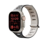 Native Union Active Band | Magnetic 42/44/45/49mm-Cinturino in Silicone Reversibile a Doppia Faccia-Lunghezza Regolabile - Anti-Sudore per lo Sport -Serie 1-9, SE, SE 2, Ultra & Ultra 2 -(Nero)