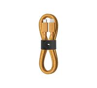 Native Union Cavo Belt da USB-C a Lightning - Cavo Rinforzato Ultra Resistente da 120 cm, Compatible con iPhone 14, Phone 14 Plus, iPhone 14 Pro, iPhone 14 Pro Max, iPhone 13 e precedenti (Kraft)