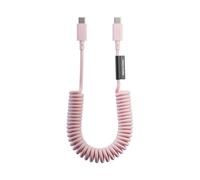 Native Union, Cavo USB-C a USB-C 60W Spiralato 1.2m Serie POP Ricarica Rapida