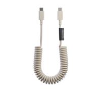 Native Union, Cavo USB-C a USB-C 60W Spiralato 1.2m Serie POP Ricarica Rapida