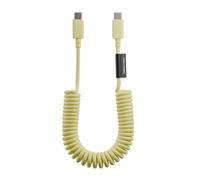Native Union, Cavo USB-C a USB-C 60W Spiralato 1.2m Serie POP Ricarica Rapida