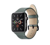 Native Union - Cinturino (Re) Classic per Apple Watch 42/44/45/mm - Materiali di origine vegetale - Hardware in acciaio inossidabile con supporto morbido - (Verde Ardesia)