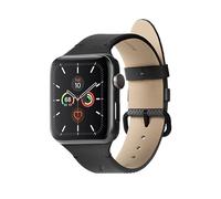 Native Union - Cinturino (Re) Classic per Apple Watch 42/44/45/mm - Materiali di origine vegetale - Hardware in acciaio inossidabile con supporto morbido - (Nero)