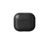 Native Union Custodia in pelle per AirPods (3rd gen) - Custodia in vera pelle italiana completamente avvolta a mano - Compatibile con caricabatterie wireless Qi - Per AirPods 3 (Nero)