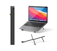 Native Union Fold Laptop Stand - Supporto per laptop ergonomico ultrasottile, pieghevole e portatile - Per MacBook e laptop da 13 a 16 pollici, iPad e tablet da 10 a 16 pollici (Nero)