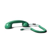 Native Union Pop Phone - Auricolare telefonico retrò con microfono e altoparlante, USB-C per iPhone, iPad, laptop,S25, Flip 7, Fold 7 - Lavoro ibrido, chiamate, videoconferenze, riunioni (Pino)