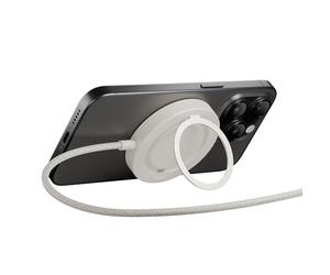 Native Union SnapStand Caricabatterie Wireless Magnetico - Cert. Qi2 & Compatibile MagSafe - Base di Ricarica per iPhone 16/15/14/13 & Altri Dispositivi Qi - Ricarica Veloce 15W (Pietra Arenaria)