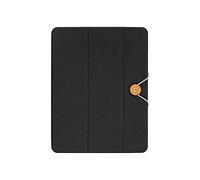 Native Union W.F.A iPad Folio - Stand pieghevole e custodia realizzati in materiali riciclati per iPad Air 13" M2, iPad Pro con fissaggio magnetico, design con pulsante e cordino (Nero)