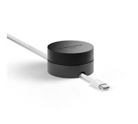 Native Union Weighter - Peso/Supporto per Cavi Accessorio da Scrivania o Comodino - Organizzatore Antiscivolo - Design in Metallo e Silicone - Per Tutti i Cavi inclusi USB-C & Lightning (Nero)