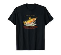 Native Waters Endless Adventure Trota tagliagola Rio Grande Maglietta