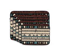 Nativi Americani Modelli Laptop Case 13 pollice Portatile Del Computer Portatile Del Manicotto Del Computer Portatile Antiurto di Modo Sacchetto Del Computer Portatile per Le Donne