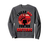 Nativi Americani Stop MMIW Indossare Il Rosso Sorelle rubate Felpa