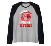 Nativi Americani Stop MMIW Indossare Il Rosso Sorelle rubate Maglia con Maniche Raglan