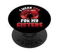 Nativi americani Stop MMIW Indossare il rosso Sorelle rubate PopSockets PopGrip Adesivo