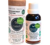 Nativilis Jambu Spilanthol Amazonian Bioactive Oil Spilanthes Acmella Oleracea Extract 100% Natural Pure B-tox Alternative - Relax facciale muscles skin firmness antiossidante properties Copaiba - 30