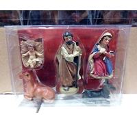 Natività 5 pezzi 9 cm. Presepe statuine