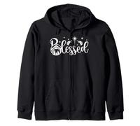 Natività Benedetta Buon Natale devozionale Felpa con Cappuccio