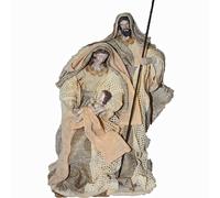 Natività sacra famiglia statua in blocco decorazioni addobbi di natale presepe